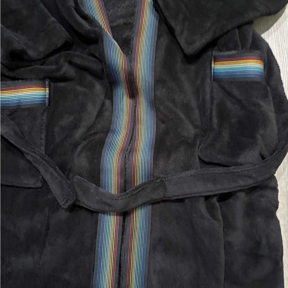 David Archy Plush Black Robe - image 2